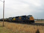 CSX 4712 & 8107 lead a southbound train